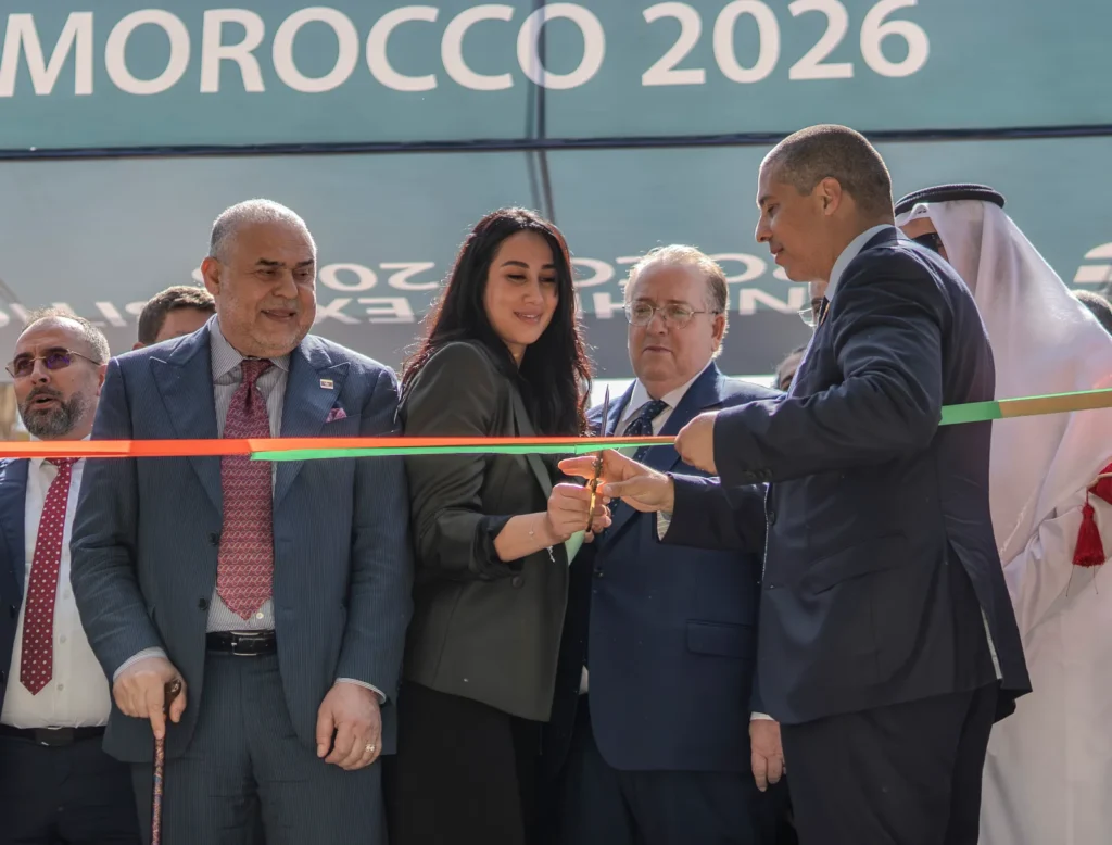 Ribbon cutting at the opening of Franchise Exhibition Morocco 2026