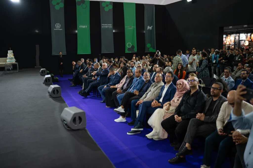 Audience at a Franchise Exhibition Morocco 2026 conference